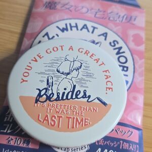 STUDIO ghibli Milk Cap button pin Kikis delivery service Youve Got A Great Face